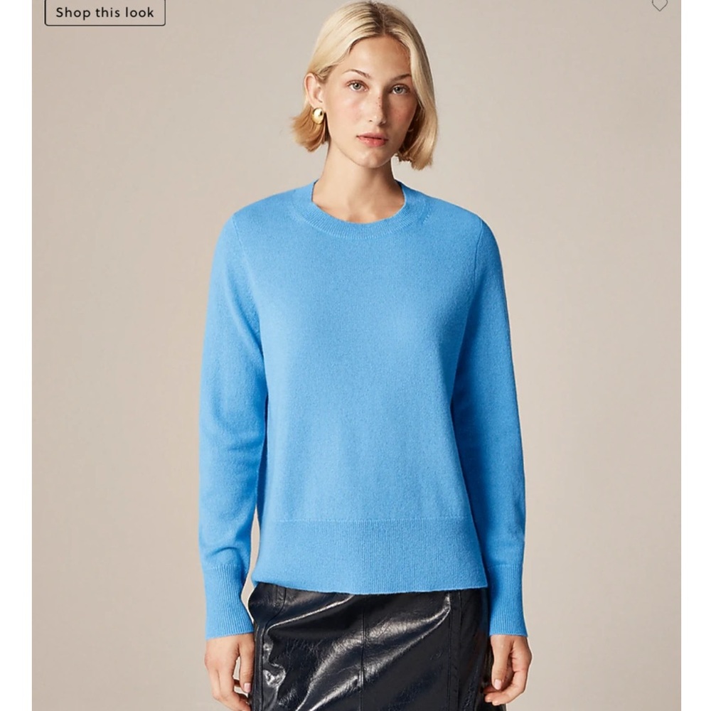 J.Crew Classic cashmere crewneck sweater